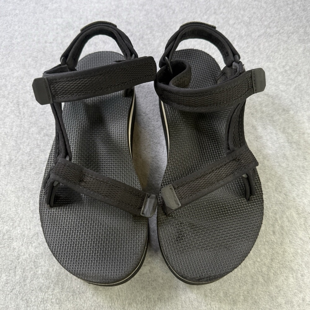 Teva Women's Platform Universal Sandals -‎ Black - Size 9